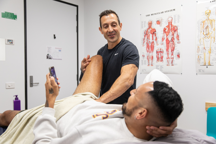 Will Maher treating Nick Kyrgios