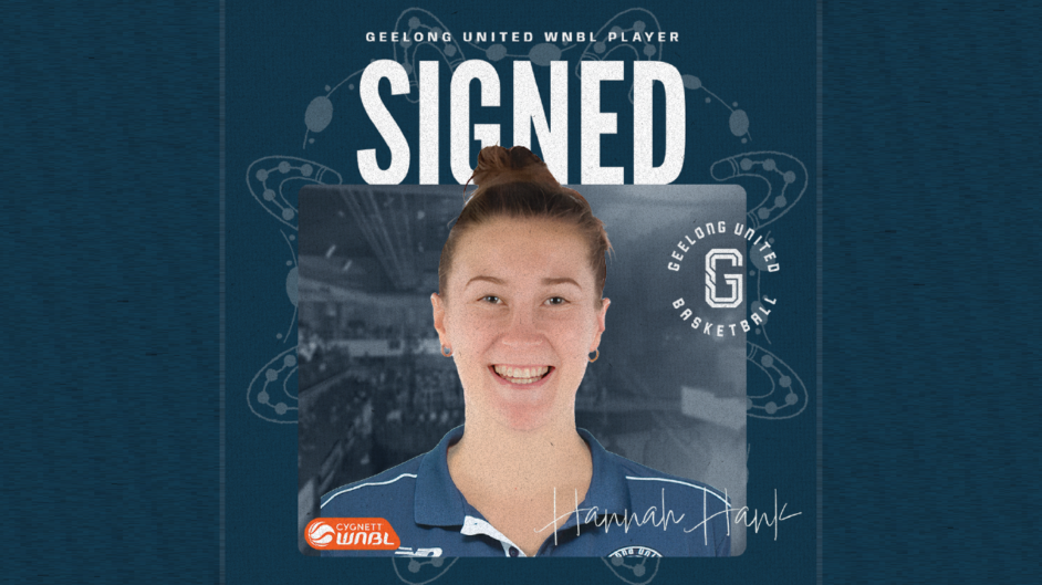 HANNAH HANK WNBL GEELONG UNITED BASKETBALL