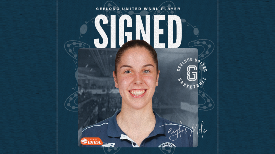 Taylor Mole WNBL Geelong United Basketball