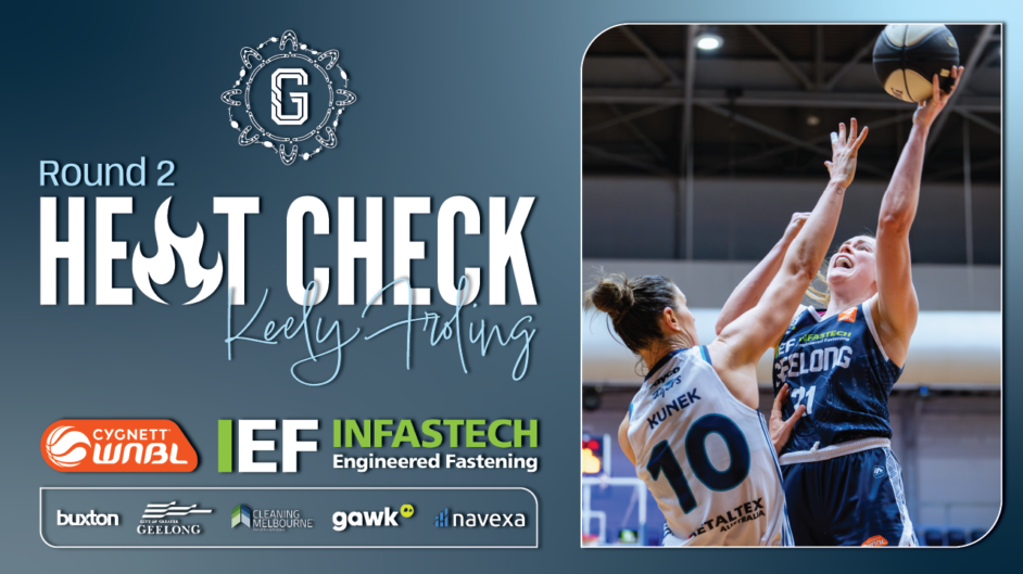 Round 2 Heat Check Keely Froling WNBL Geelong United