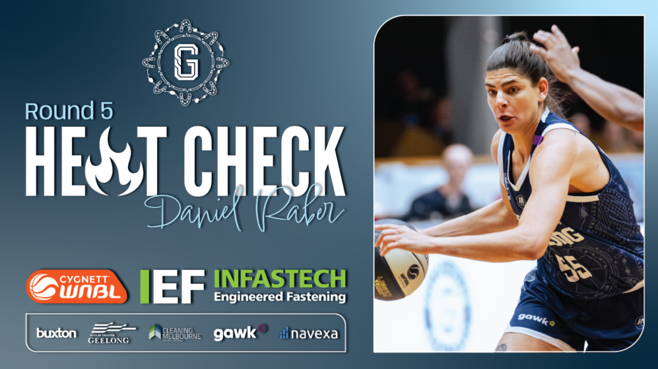Daniel Raber Heat Check Geelong United WNBL