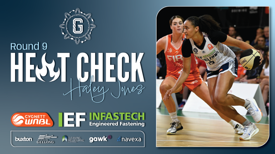 Heat Check Haley Jones Geelong United WNBL