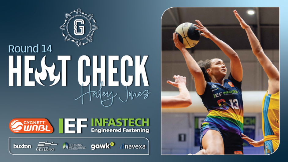 Heat Check Haley Jones Geelong United WNBL