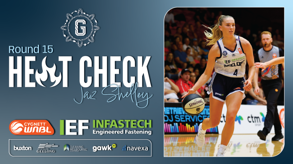 Heat Check Jaz Shelley Geelong United WNBL Basketball