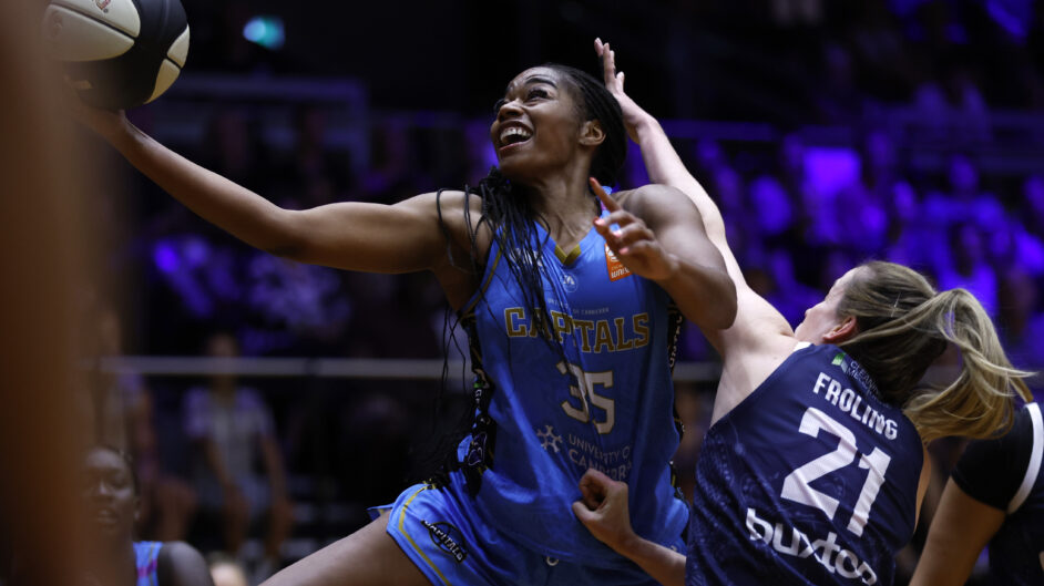 Charli Collier layup