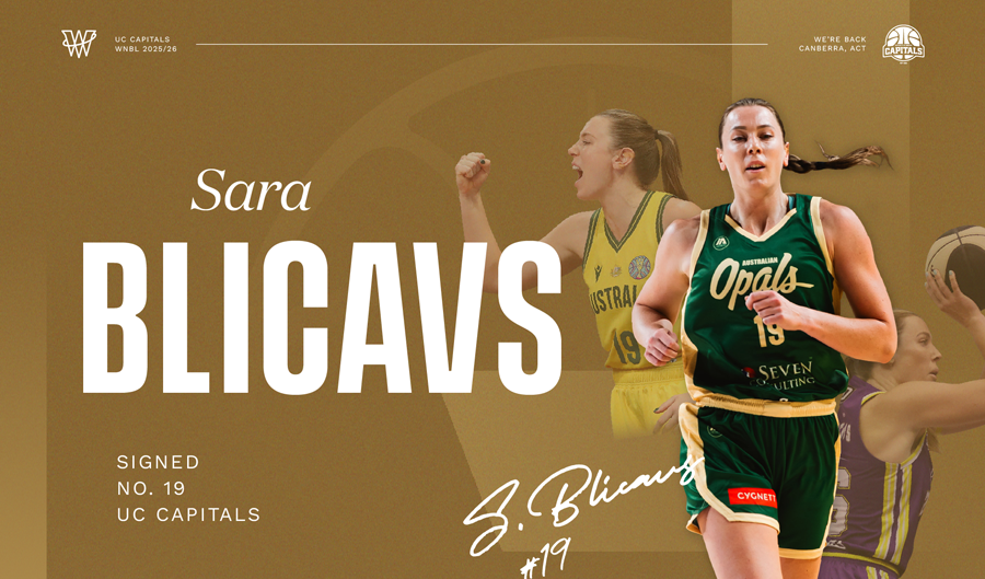 Banner for Sara Blicavs announcement
